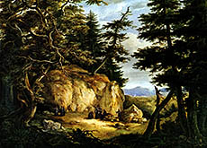 Founders arriving at Monte Senario